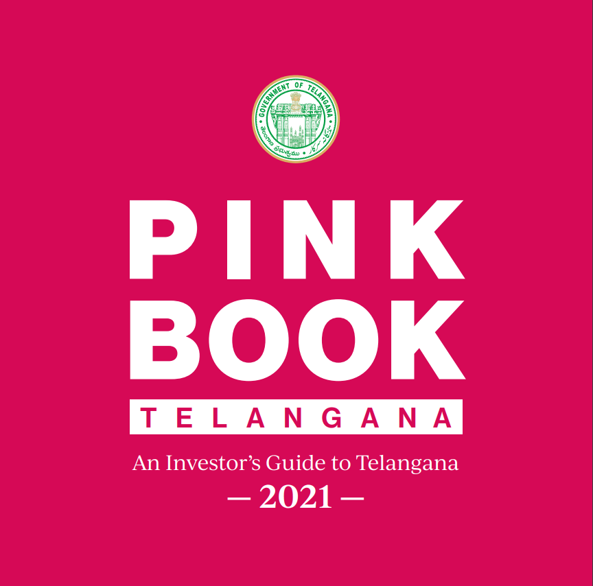 Cover of Telangana Pink Book - An Investor's Guide to Telangana