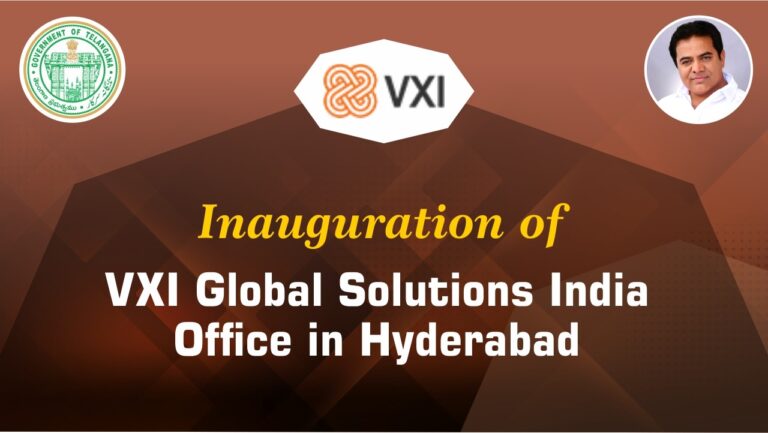 Inauguration of VXI Global Solutions first India Centre of Excellence in Hyderabad