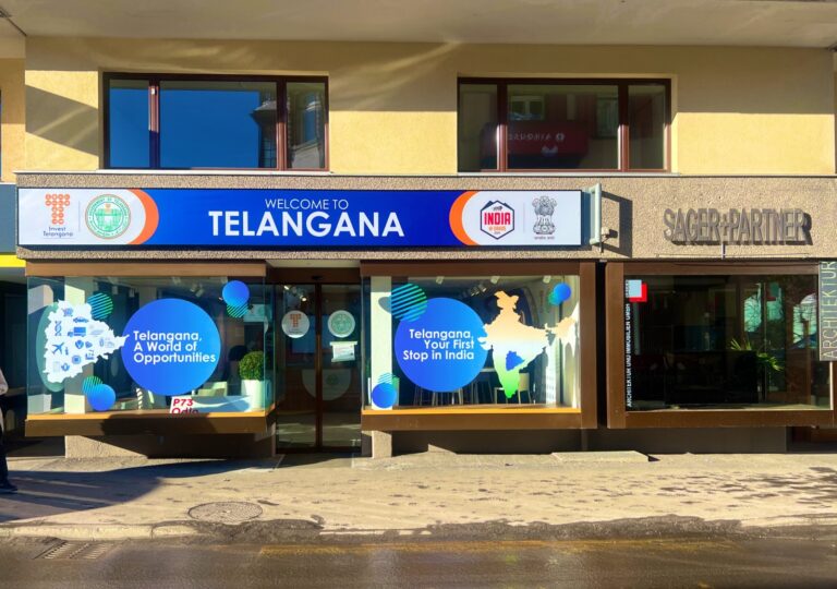 Telangana Pavilion at World Economic Forum in Davos