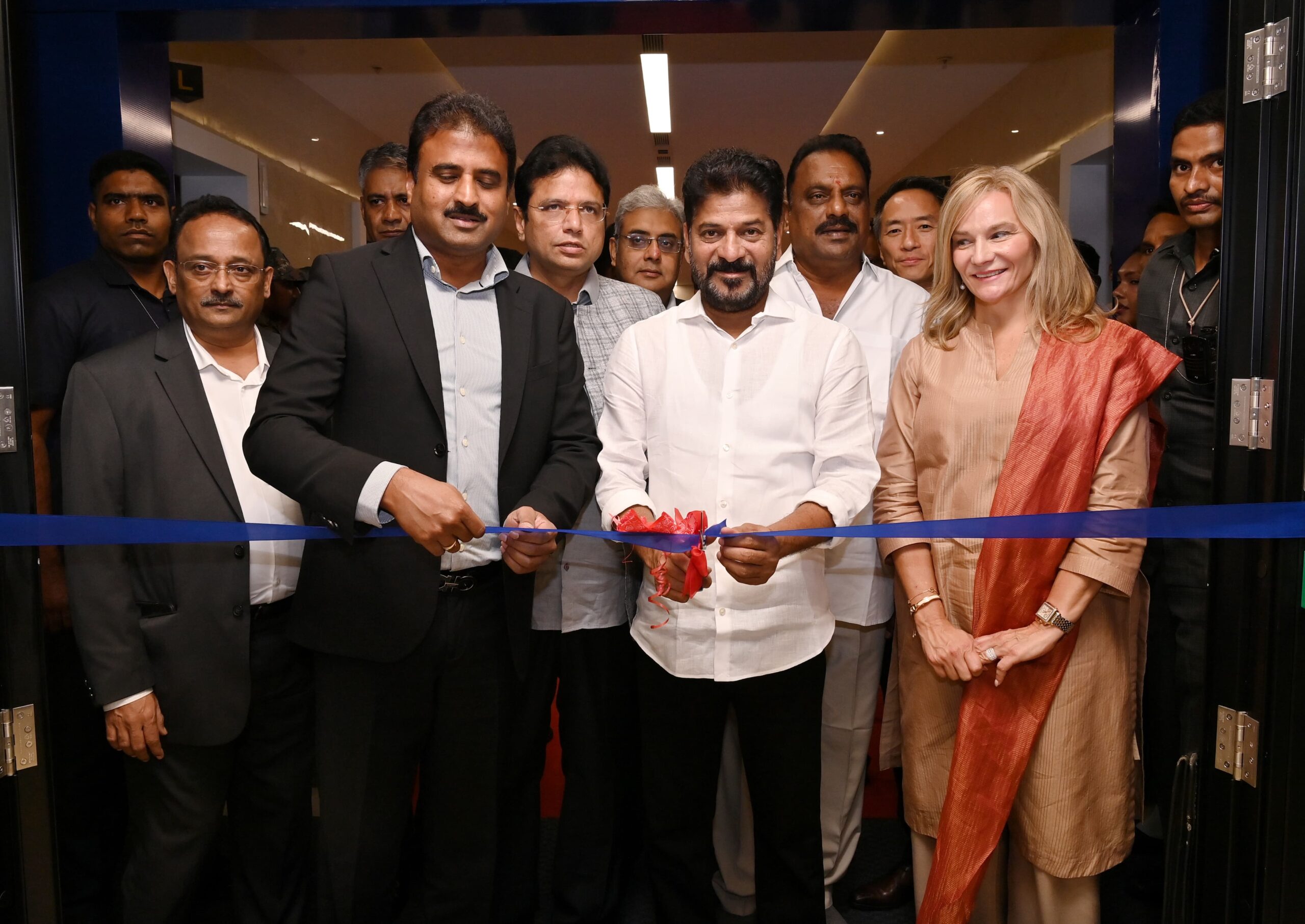 CM Sri A Revanth Reddy inaugurated Cognizant new campus at Kokapet in Hyderabad 14-08-2024 (4)